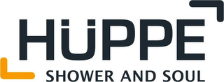 HÜPPE SHOWER AND SOUL logo