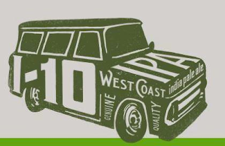 I-10 WEST COAST GENUINE QUALITY IPA INDIA PALE ALE logo
