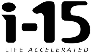 I-15 LIFE ACCELERATED logo
