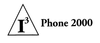 I 3 PHONE 2000 logo