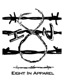 I 8 N EIGHT IN APPAREL logo