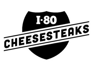 I-80 CHEESESTEAKS logo