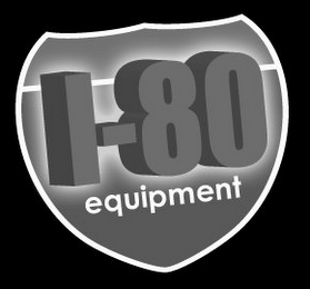 I-80 EQUIPMENT logo