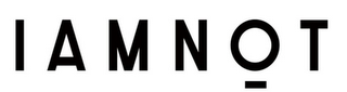 I A M N O T logo
