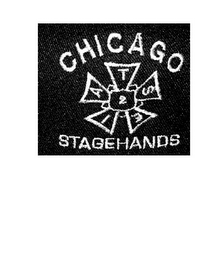 I A T S E 2 CHICAGO STAGEHANDS logo