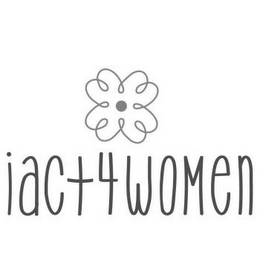 I ACT 4 WOMEN logo
