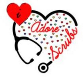 I ADORE SCRUBS logo