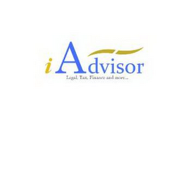I ADVISOR LEGAL. TAX. FINANCE AND MORE... logo