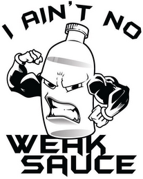 I AIN'T NO WEAK SAUCE logo