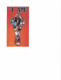"I AM" logo