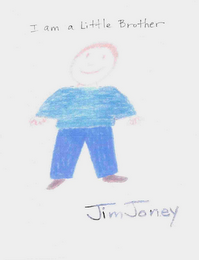 I AM A LITTLE BROTHER JIMJONEY logo