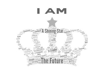I AM A SHINING STAR THE FUTURE logo