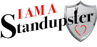I AM A STANDUPSTER logo
