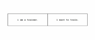 I AM A TRAINER. I WANT TO TRAIN. logo