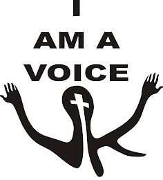 I AM A VOICE logo
