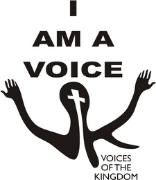 I AM A VOICE VOICES OF THE KINGDOM logo