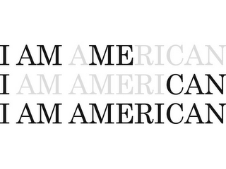 I AM AMERICAN I AM AMERICAN I AM AMERICAN logo