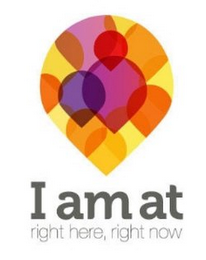 I AM AT RIGHT HERE, RIGHT NOW logo