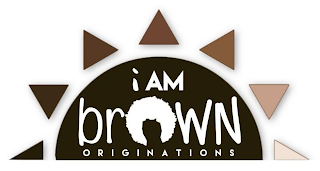 I AM BROWN ORIGINATIONS logo