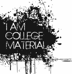 I AM COLLEGE MATERIAL logo