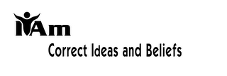 I AM CORRECT IDEAS AND BELIEFS logo