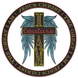 I AM COUTURE JESUS CHRIST: THE GREAT I AM logo