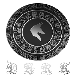 I AM D A R K logo