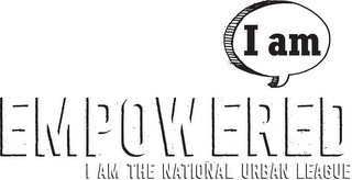 I AM EMPOWERED I AM THE NATIONAL URBAN LEAGUE logo