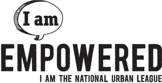 I AM EMPOWERED I AM THE NATIONAL URBAN LEAGUE logo