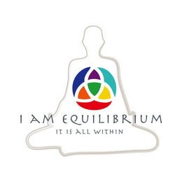 I AM EQUILIBRIUM IT IS ALL WITHIN logo