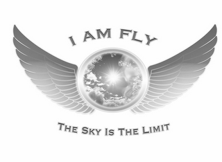 I AM FLY THE SKY IS THE LIMIT logo