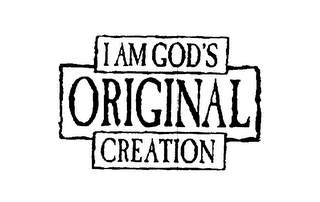 I AM GOD'S ORIGINAL CREATION logo