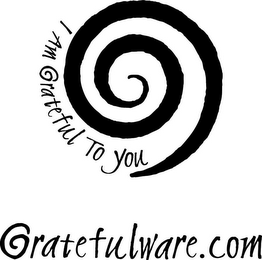 I AM GRATEFUL TO YOU GRATEFULWARE.COM logo