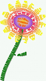 I AM HAPPY WHOLE FREE AS I WAS CREATED TO BE logo