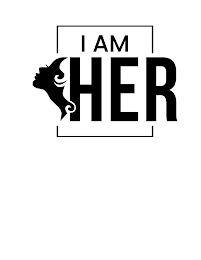 I AM HER logo