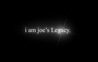 I AM JOE'S LEGACY. logo