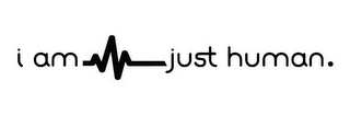 I AM JUST HUMAN. logo