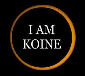 I AM KOINE logo