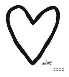 I AM LOVE logo