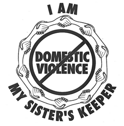 I AM MY SISTER'S KEEPER DOMESTIC VIOLENCE logo