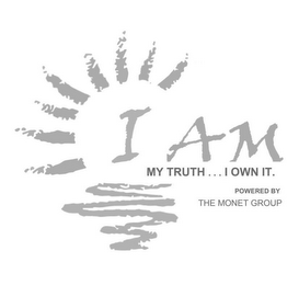I AM MY TRUTH ... I OWN IT. POWERED BY THE MONET GROUP logo