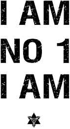 I AM NO 1 I AM logo