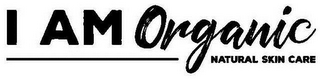 I AM ORGANIC NATURAL SKIN CARE logo