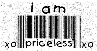 I AM PRICELESS logo