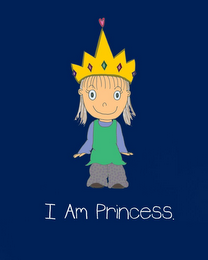 I AM PRINCESS. logo