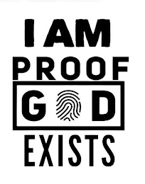I AM PROOF GOD EXISTS logo