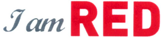 I AM RED logo