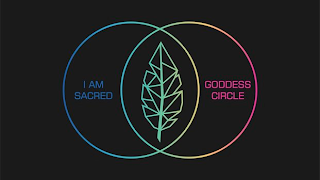 I AM SACRED GODDESS CIRCLE logo