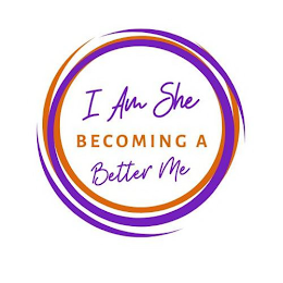 I AM SHE BECOMING A BETTER ME logo