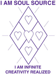 I AM SOUL SOURCE I AM INFINITE CREATIVITY REALIZED logo